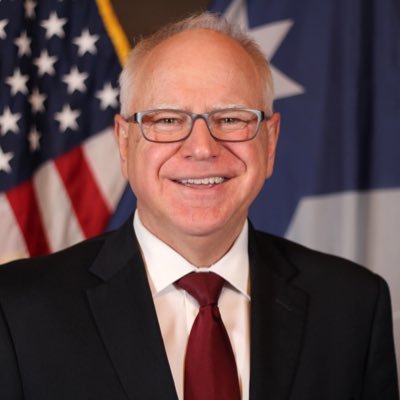 Headshot of Tim Walz